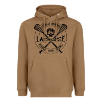 Toasted Coconut lacrosse legally beating people with sticks Heavyweight Hoodie - linhVisuals