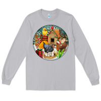 Moon Dust Christmas coop ornament Long Sleeve Tee - FaDigitalArtStudio