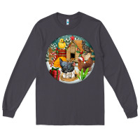 Smoke Christmas coop ornament Long Sleeve Tee - FaDigitalArtStudio