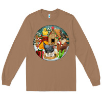 Toasted Coconut Christmas coop ornament Long Sleeve Tee - FaDigitalArtStudio