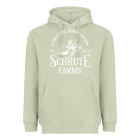 Matcha schrute farms Heavyweight Hoodie - linhVisuals