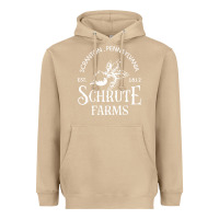 Mushroom schrute farms Heavyweight Hoodie - linhVisuals