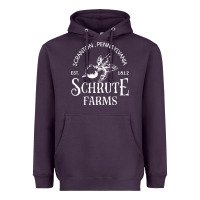 Plum schrute farms Heavyweight Hoodie - linhVisuals