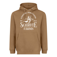 Toasted Coconut schrute farms Heavyweight Hoodie - linhVisuals