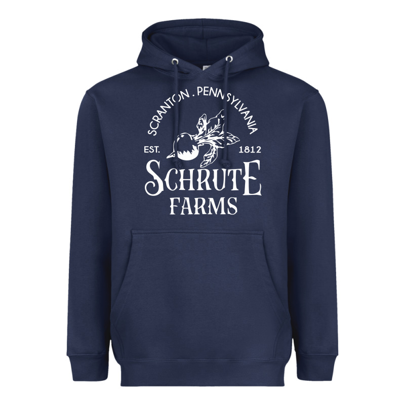 Schrute Farms Heavyweight Hoodie by linhVisuals | Teevron