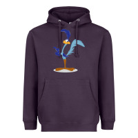 Plum Road Runner Beep Heavyweight Hoodie - linhVisuals