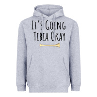 Heather Grey anatomy Heavyweight Hoodie - linhVisuals