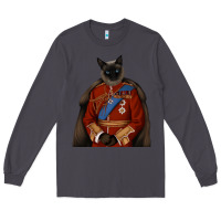 Smoke Pet Portraits, Custom Pet Portraits, Renaissance Pet Portraits, Custom Long Sleeve Tee - RanaPortraitStore