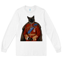 White Pet Portraits, Custom Pet Portraits, Renaissance Pet Portraits, Custom Long Sleeve Tee - RanaPortraitStore