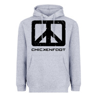 Heather Grey cool-chickenfoot-chickenfoot-merch Heavyweight Hoodie - linhVisuals