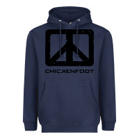 Navy cool-chickenfoot-chickenfoot-merch Heavyweight Hoodie - linhVisuals