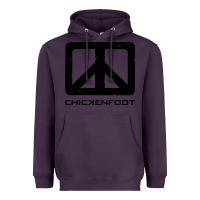 Plum cool-chickenfoot-chickenfoot-merch Heavyweight Hoodie - linhVisuals