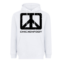 White cool-chickenfoot-chickenfoot-merch Heavyweight Hoodie - linhVisuals