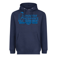 Navy shooter mcgavin's golf tournament Heavyweight Hoodie - linhVisuals