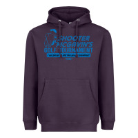 Plum shooter mcgavin's golf tournament Heavyweight Hoodie - linhVisuals