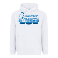 White shooter mcgavin's golf tournament Heavyweight Hoodie - linhVisuals