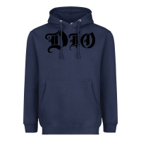 Navy cool-dio-holy-diver-merch Heavyweight Hoodie - linhVisuals