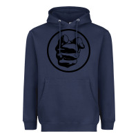 Navy cool-grand-funk-railroad-pointing-finger-merch Heavyweight Hoodie - linhVisuals