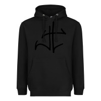 Black cool-james-hetfield-autograph-merch Heavyweight Hoodie - linhVisuals