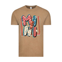 Vintage Coffee 4th of July mini with lightning bolt Vintage Tee - FaDigitalArtStudio