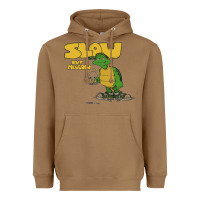 Slow But Mellow Crazy Heavyweight Hoodie | Teevron