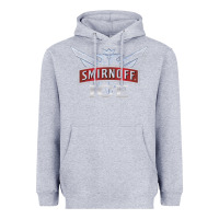 Heather Grey smirnoff ice Heavyweight Hoodie - linhVisuals