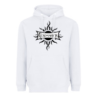 White #godsmack best funk Heavyweight Hoodie - linhVisuals