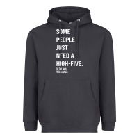 Smoke some people need a high five Heavyweight Hoodie - linhVisuals