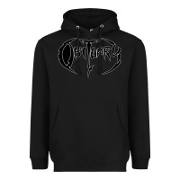 Black obituary best of metal Heavyweight Hoodie - linhVisuals