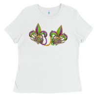 Skeleton Hands Mardi Gras Ladies Tee | Teevron