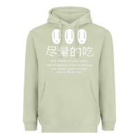 Matcha spirited away no face Heavyweight Hoodie - linhVisuals