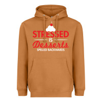Meerkat stressed is desserts spelled backwards Heavyweight Hoodie - linhVisuals