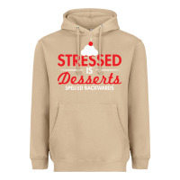 Mushroom stressed is desserts spelled backwards Heavyweight Hoodie - linhVisuals