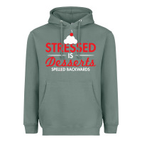 Sage stressed is desserts spelled backwards Heavyweight Hoodie - linhVisuals