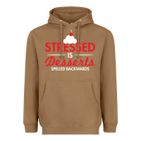 Toasted Coconut stressed is desserts spelled backwards Heavyweight Hoodie - linhVisuals