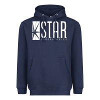 Navy star labs team Heavyweight Hoodie - linhVisuals
