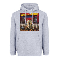 Heather Grey Capone-N-Noreaga Heavyweight Hoodie - linhVisuals