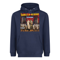 Navy Capone-N-Noreaga Heavyweight Hoodie - linhVisuals