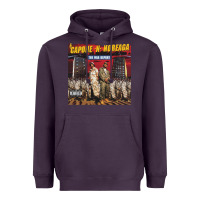 Plum Capone-N-Noreaga Heavyweight Hoodie - linhVisuals