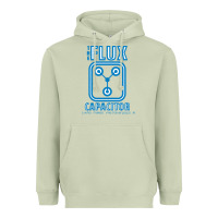 Matcha the flux capacitor Heavyweight Hoodie - linhVisuals