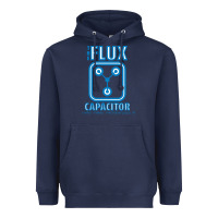 Navy the flux capacitor Heavyweight Hoodie - linhVisuals