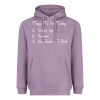 Lavender things to do today Heavyweight Hoodie - linhVisuals