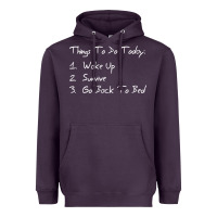 Plum things to do today Heavyweight Hoodie - linhVisuals