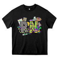 Black registered nurse mardi gras Heavy Core Tee - CowGirlArtShop