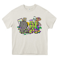 Cream registered nurse mardi gras Heavy Core Tee - CowGirlArtShop