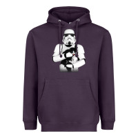 Stormtrooper Cat Heavyweight Hoodie | Teevron