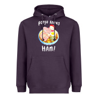 Plum studio ghibli ponyo loves ham Heavyweight Hoodie - linhVisuals
