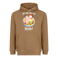 Toasted Coconut studio ghibli ponyo loves ham Heavyweight Hoodie - linhVisuals