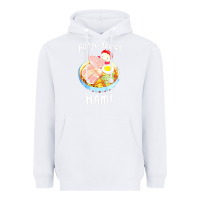 White studio ghibli ponyo loves ham Heavyweight Hoodie - linhVisuals