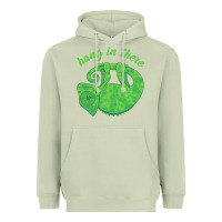 Matcha hang in there magical chameleon Heavyweight Hoodie - linhVisuals